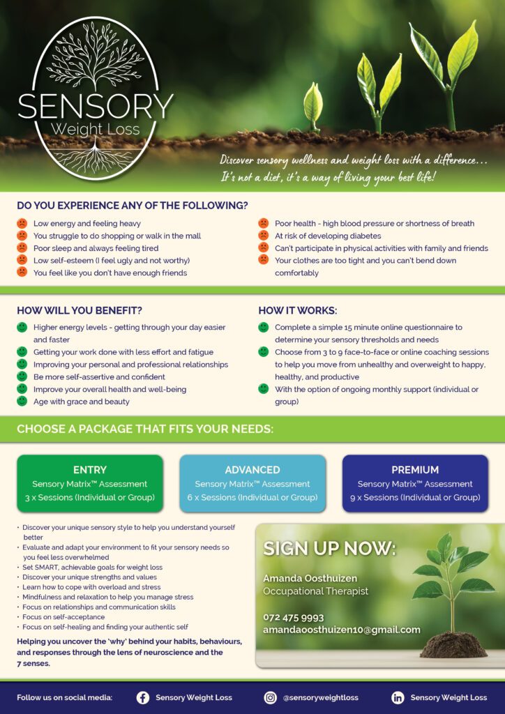 Sensory Weigh Loss Brochure